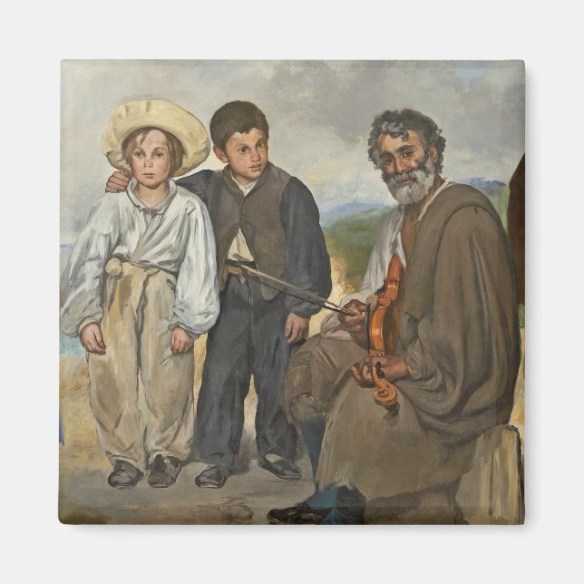 Imán Manet | El viejo músico, 1862 (Frente)