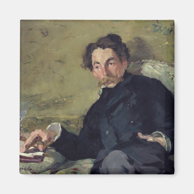 Imán Manet | Stephane Mallarme 1876 (Frente)