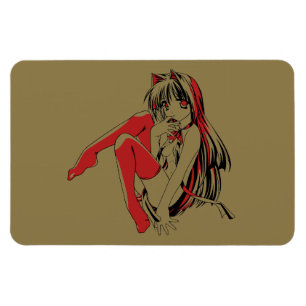 Imán Manga de R & B, Anime de Gatita Neko Loli Furry