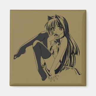 Imán Manga, Neko Catgirl Furry Kawaii Loli