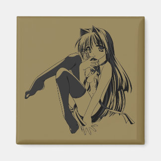 Imán Manga, Neko Gatita Animal Furry Kawaii Loli