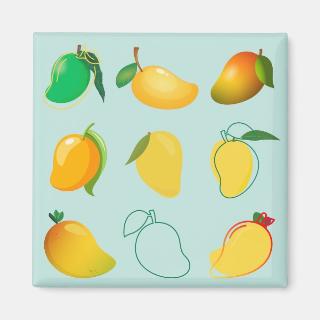Imán Mango Fresco (Frente)