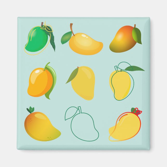 Imán Mango Fresco (Frente)