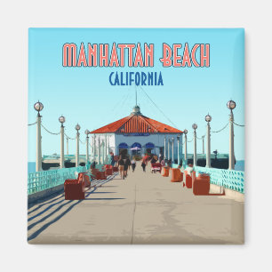 Imán Manhattan Beach Pier Los Angeles California