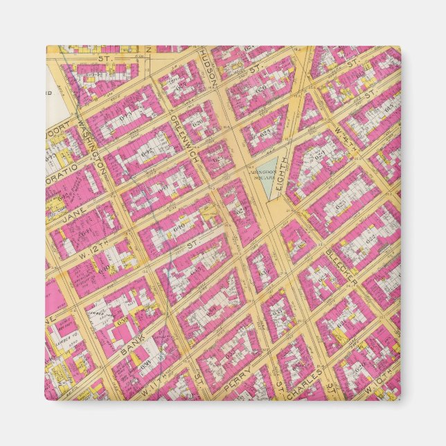 Imán Manhatten, Nueva York 25 (Frente)