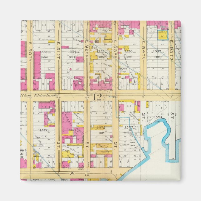 Imán Manhatten, Nueva York 8 (Frente)