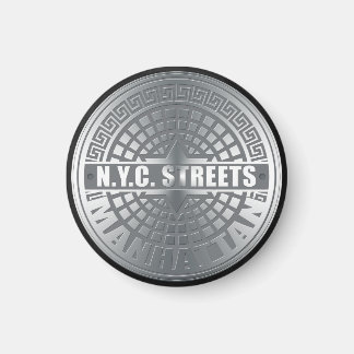 Imán Manhole Covers Manhattan