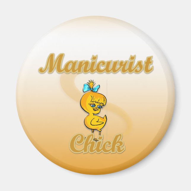 Imán Manicurista Chick (Frente)