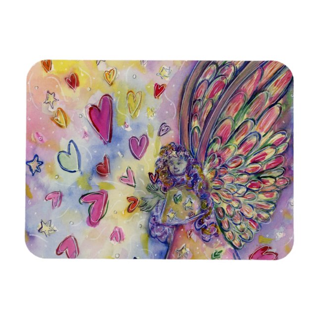 Imán Manifiesto Universo Ángel Art Fridge Magnet (Horizontal)