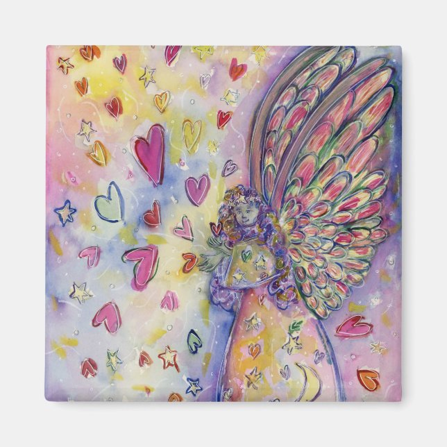 Imán Manifiesto Universo Ángel Art Fridge Magnet (Frente)