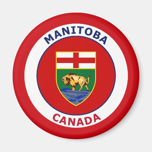 IMÁN MANITOBA CANADÁ (Frente)