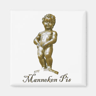 Imán Manneken Pis - Bélgica - Bruselas - Bruselas