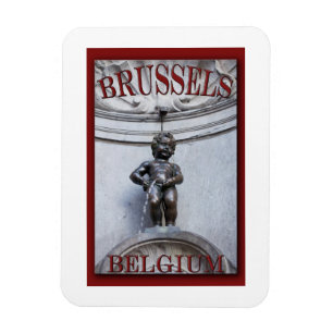 Imán Mannekin Pis en Bruselas
