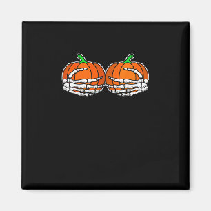 Imán Mano De Esqueleto Sobre Las Mujeres De Halloween D