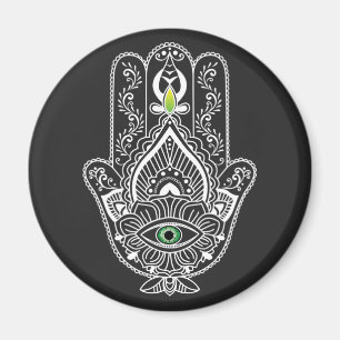 Imán Mano Hamza, protector de ojos verdes 