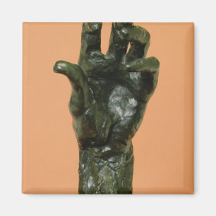 Imán Mano izquierda grande (bronce)