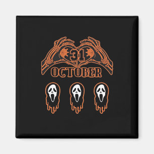 Imán Manos De Esqueleto Para Halloween Clásico