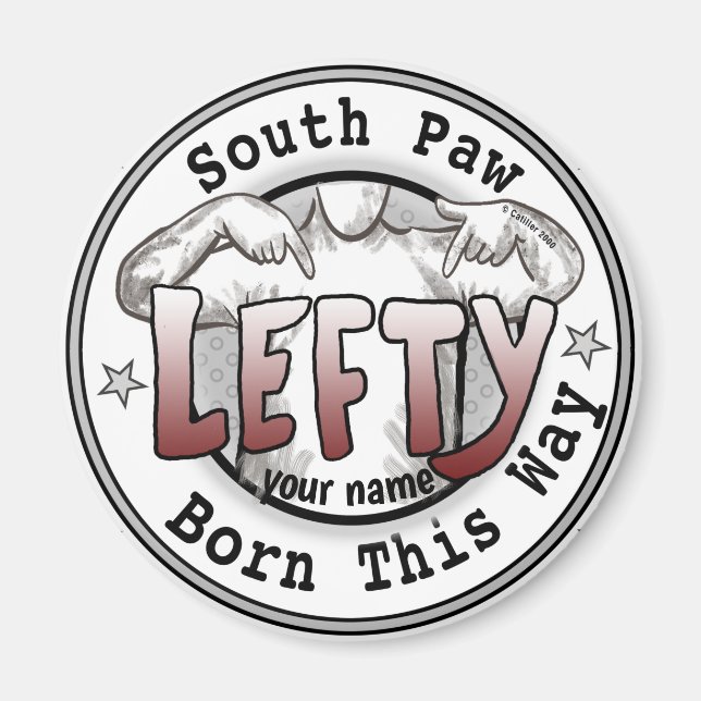 Imán manos izquierdo de Southpaw (Frente)