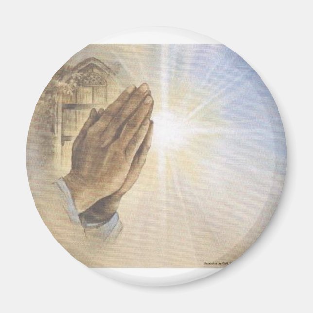 Imán Manos rezando (Frente)