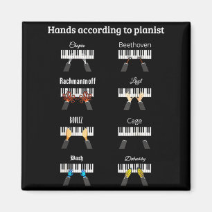 Imán Manos Según Anists Ano Instrumento Musical Clical