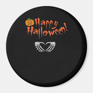 Imán Manos Skeleton espumosas. Feliz Halloween.