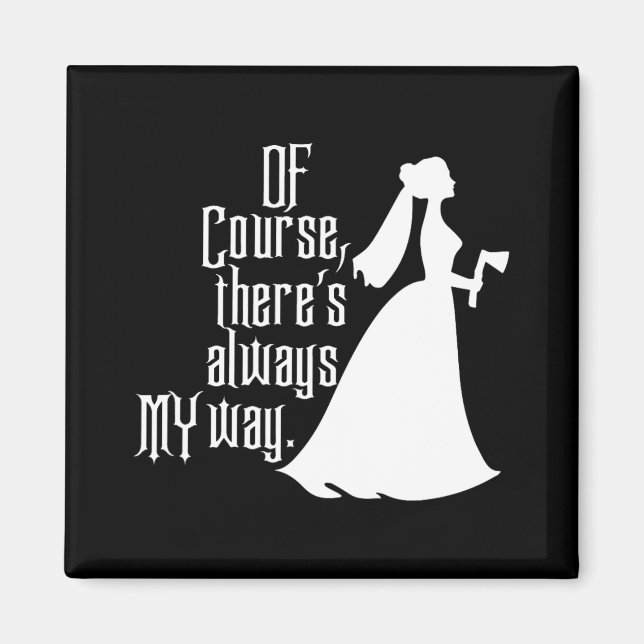 Imán Mansión embrujada (Frente)