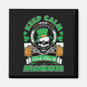 Imán Mantén la Calma Bebe Como Mahon San Patricio Irlan