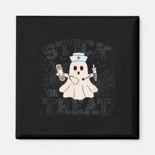 Imán Mantén O Trata A La Enfermera Fantasma Halloween