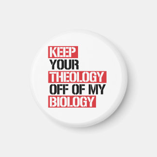 Imán Mantén tu teología alejada de mi biología