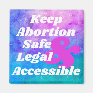 Imán Mantener el aborto seguro legal y accesible