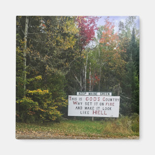 Imán mantener el color verde