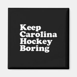 Imán Mantener el hockey de Carolina aburrido