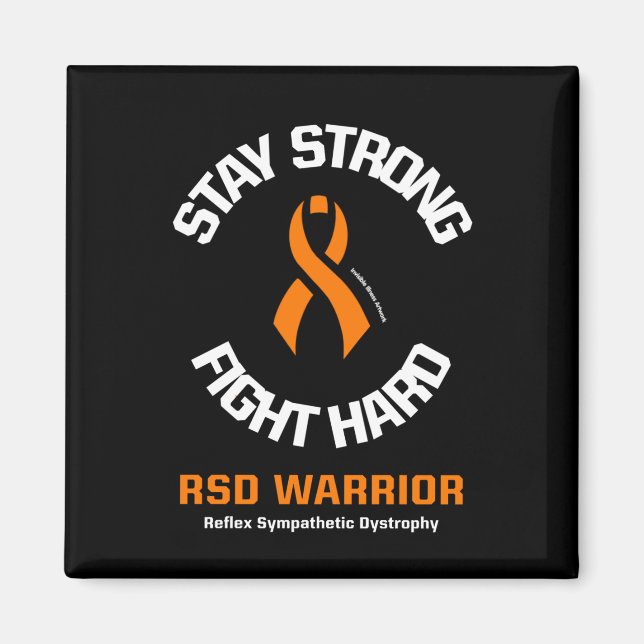 IMÁN MANTENER FUERTE LUCHA DURA...RSD (Frente)