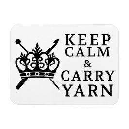 Imán Mantener la calma Carry Yarn