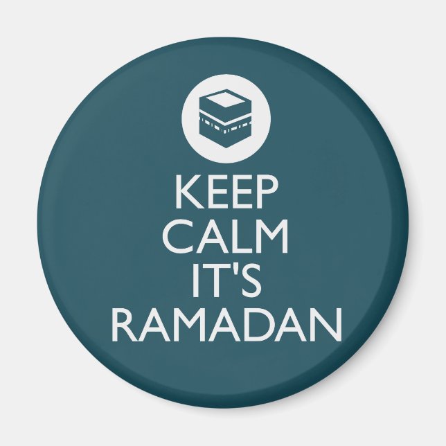 Imán mantener la calma en ramadán (Frente)