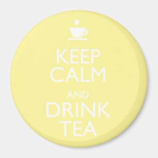IMÁN MANTENER LA CALMA Y BEBER TÉ
