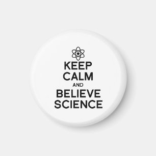 IMÁN MANTENER LA CALMA Y CREER EN LA CIENCIA