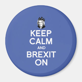 Imán Mantener la calma y el Brexit en Theresa May —