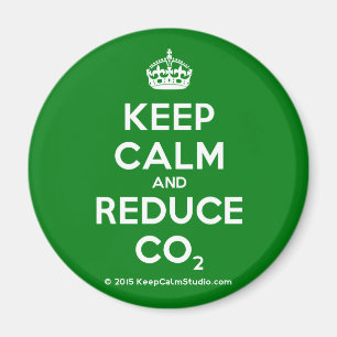 Imán Mantener la calma y reducir el CO2