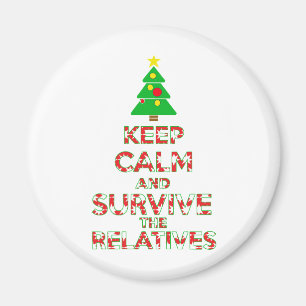 Imán Mantener La Calma Y Sobrevivir A Los Parientes