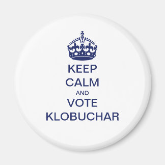 Imán Mantener la calma y votar por Klobuchar