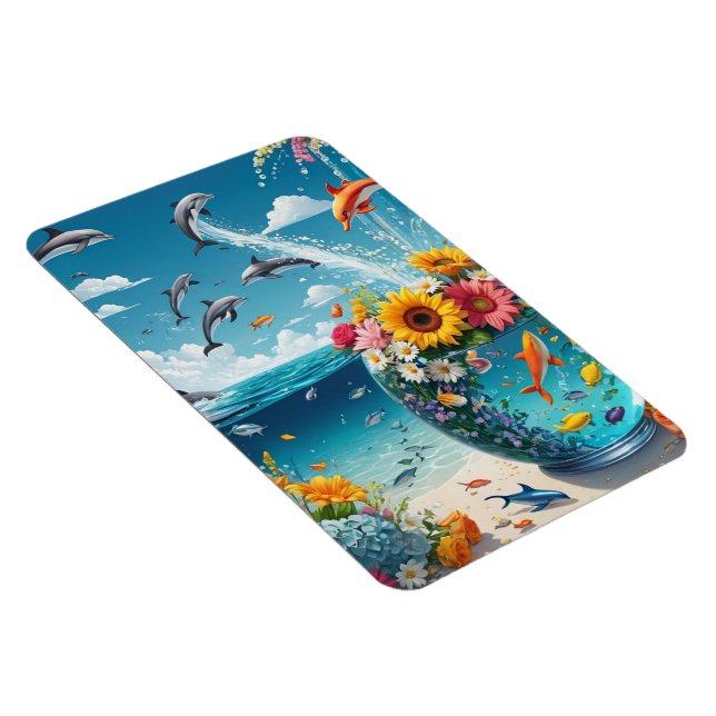 Imán Mantener o diseñar su propio - Tamaño: 4" x 6" Mag (Lado Derecho)