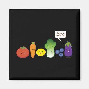 Imán Mantenerlo colorido (diseño simple)