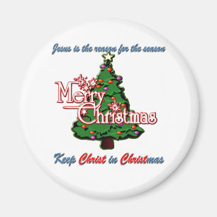 Imán Mantenga a Cristo navidad