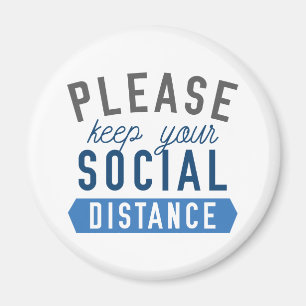 Imán Mantenga su distancia social