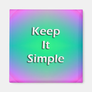 Imán Manténgalo Simple
