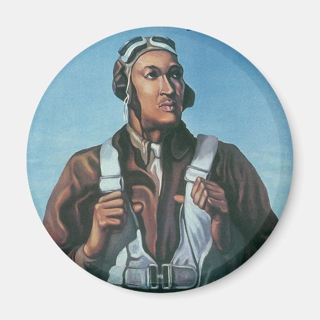 Imán Mantennos Volando ~ Tuskeege Airman (Frente)