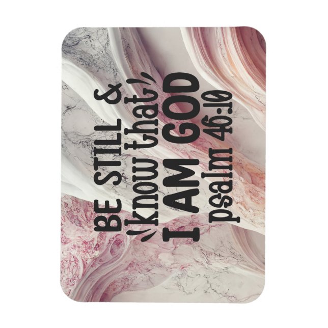 Imán Mantente y sé que soy Dios (Vertical)