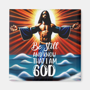 Imán Mantente Y Sé Que Soy Dios Magnífico