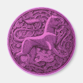 Imán manticore en púrpura